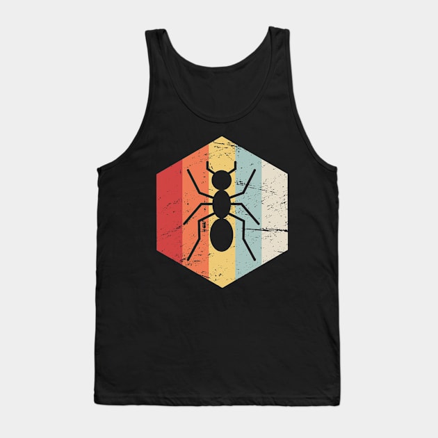 Retro 70s Ant Tank Top by MeatMan